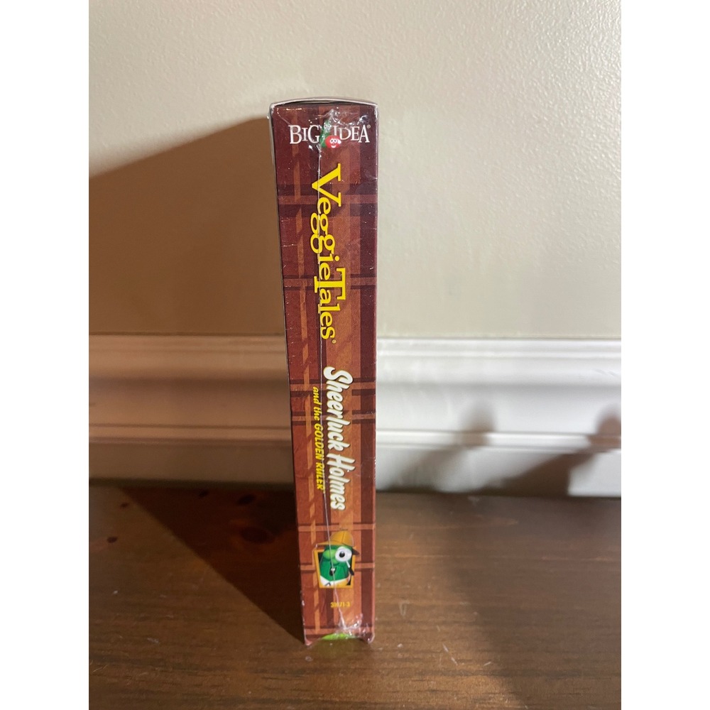 VeggieTales Sheerluck Holmes and the Golden Ruler VHS New Sealed Big Idea - Picture 3 of 6